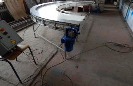 Ленточный поворотный конвейер (180 градусов) - фото 4