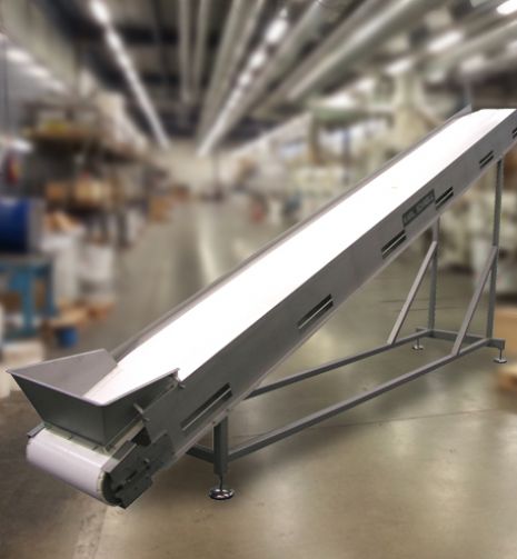 Наклонные ленточные конвейеры