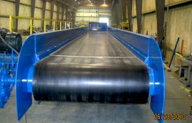 Объект: Ленточный прямой конвейер транспортировки ПГС и гравия