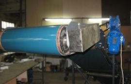 Объект: Ленточный Z-образный конвейер для подачи готовой смеси