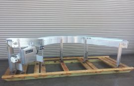 Объект: Поворотный модульный конвейер для куриной продукции