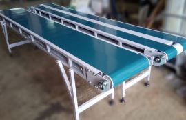 Объект: Ленточные конвейеры для сортировки коробок с продукцией