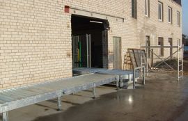 Приводной рольганг для перемещения паллет - фото 2