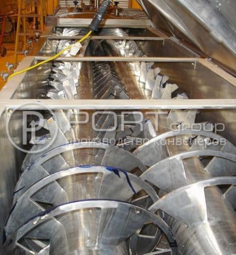 Конвейер для сыпучих материалов