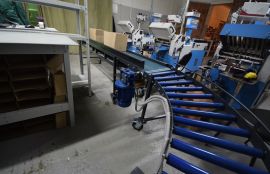 Система конвейеров для типографии для перемещения коробок с продукцией - фото 3