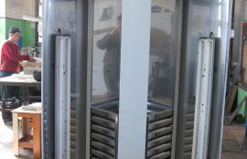 Объект: Зонт вытяжной островной ЗО-В-20/14: 2000х1400х450