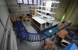 Система конвейеров для типографии для перемещения коробок с продукцией - фото 5