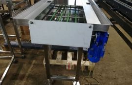 Ременной конвейер для перемещения вафельных листов на резку для компании «ИНОКС» из г. Пермь - фото 4