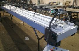  Ленточный конвейер для перемещения и наполнения лотков с едой - фото 6